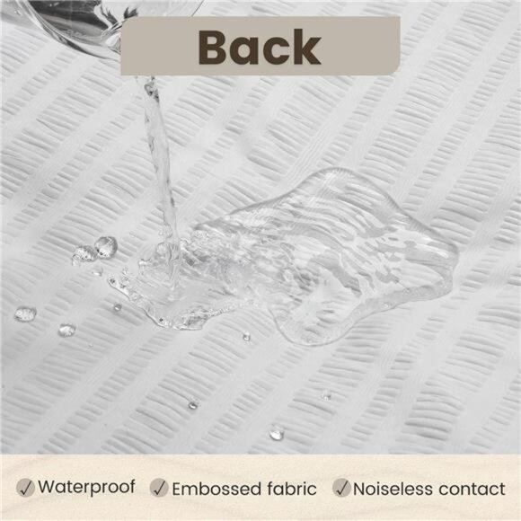 Reversible Queen Mattress Topper Egg Crate Memory Foam Mattress - Picture 5 of 7